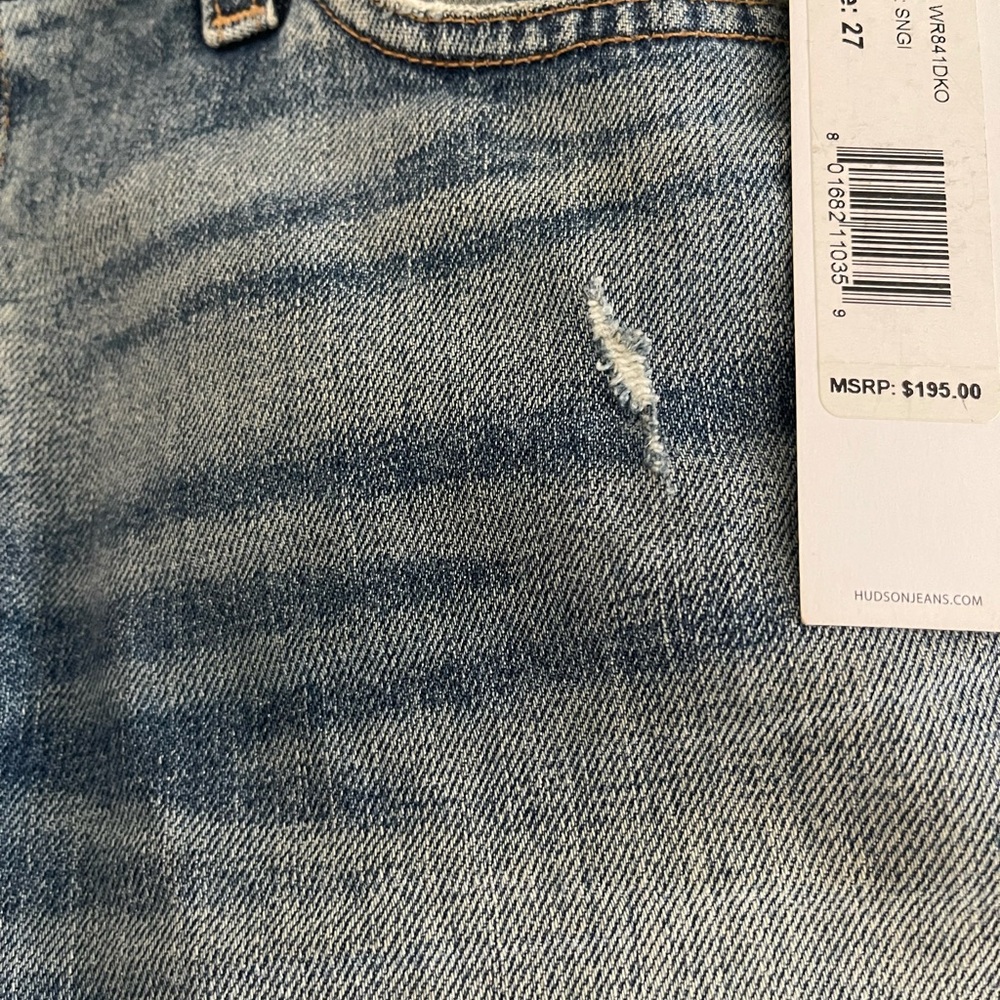Brand NWT! Hudson
Vivid Denim Mini Skirt - Picture 7 of 7